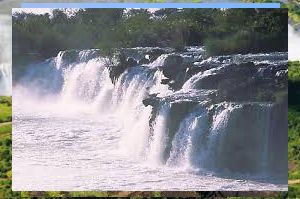 ngonye falls in zambia